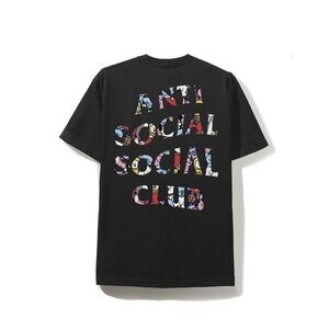 Anti Social Social Club x BT21 Black Tee Medium